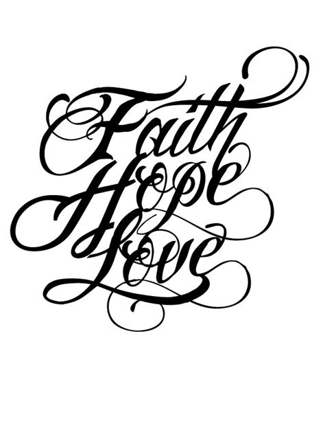 17 Latest Faith Tattoo Images And Designs Clipart Best Clipart Best