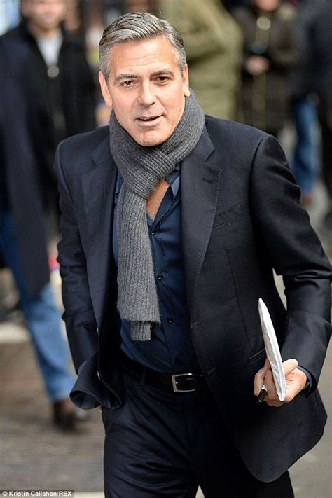 Man Of Style George Looked As Suave As Ever As He Left The Studio