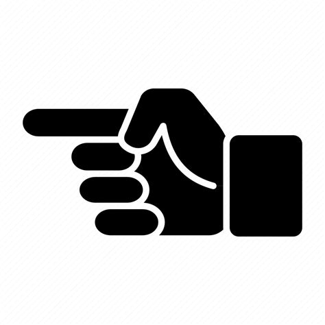Arm Finger Gesture Hand Left Point Point Left Icon Download On