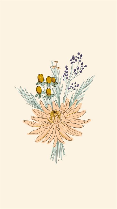 flower aesthetic wallpaper drawing imagesee