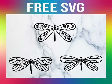 Free Dragonfly Svg