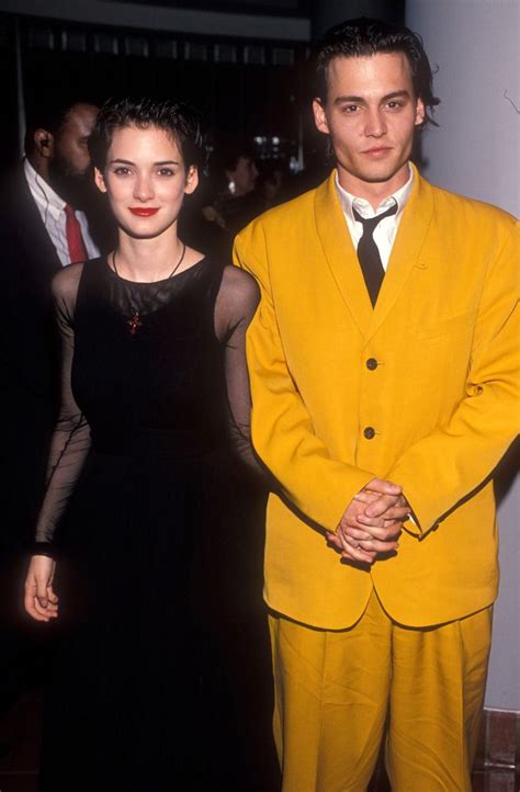 Flashback To The 90s Johnny Depp And Winona Johnny Depp Winona