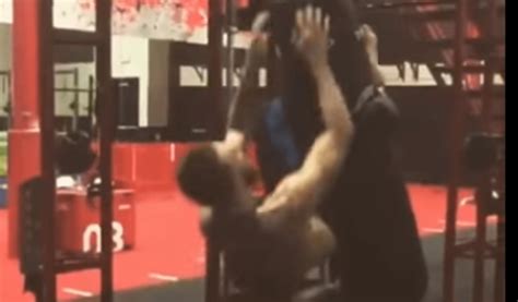 Conor Mcgregor Dominates These Sit Ups While Hanging Off A Punching Bag