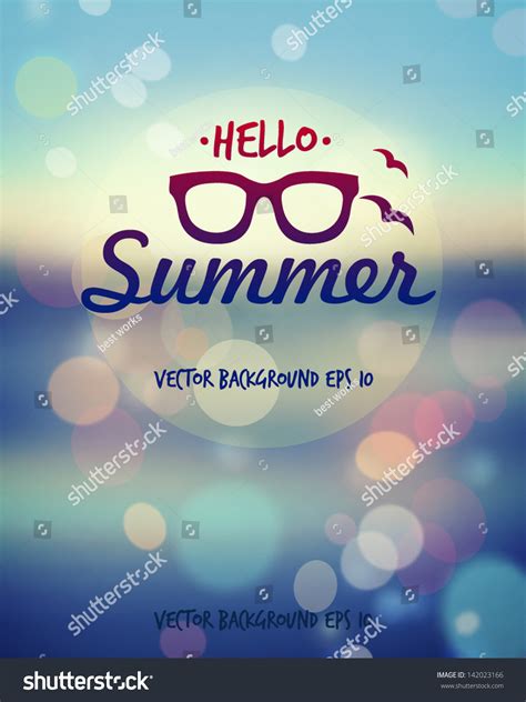 Summer Poster Vector 142023166 Shutterstock