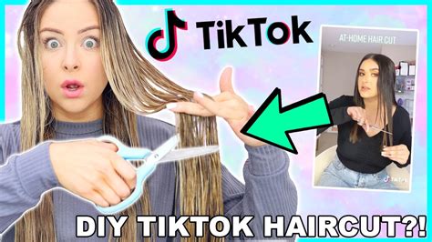 Testing Viral Tiktok Life Hacks CUTTING MY OWN HAIR Success Or