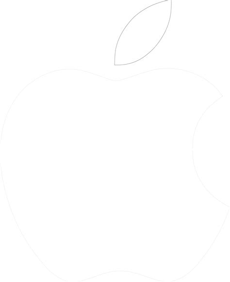 Apple Logo 2014 Png Apple Logo In White Free Transparent Png
