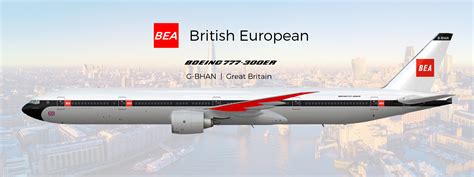 Bea Retro Livery Boeing 777 300er Bea Gallery Airline Empires