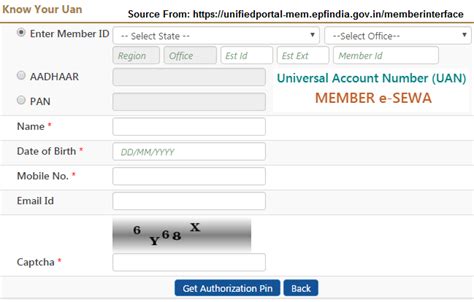 Universal Account Number Uan Status Unifiedportal Mem
