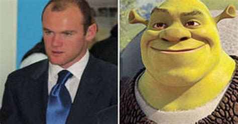 More images for wayne rooney shrek pictures » Wayne Rooney: Roo's yer pal then Shrek? - Daily Star