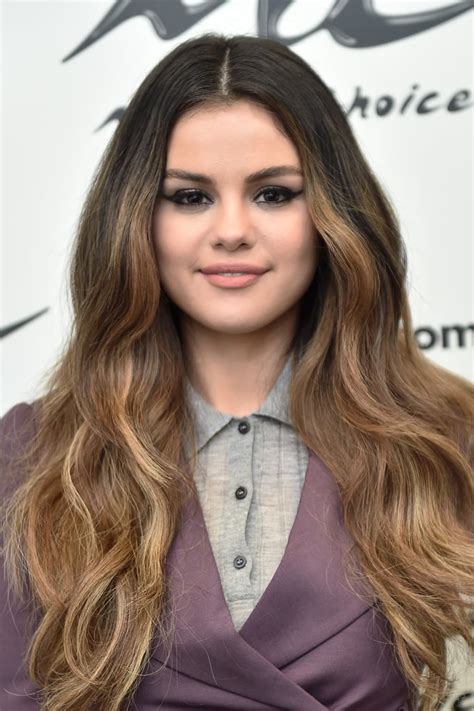 Selena Gomezs Long Angled Layers Best Celebrity Haircuts 2019