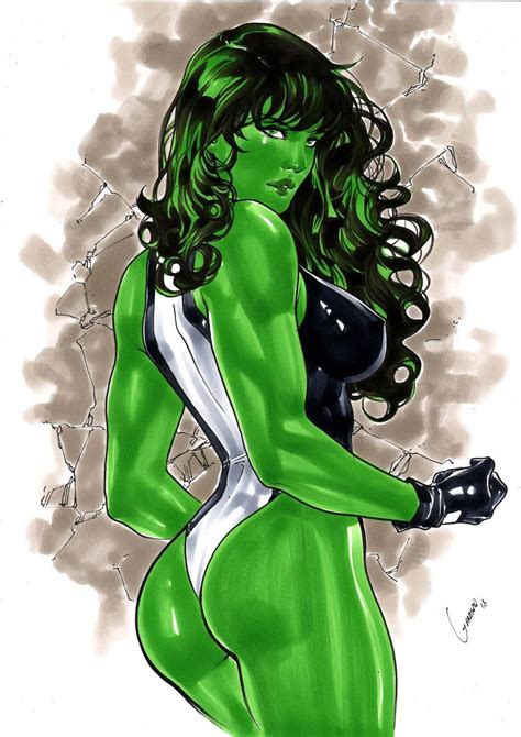 She Hulk By Gardenio Lima Marvel Characters Art Marvel Girls Shehulk