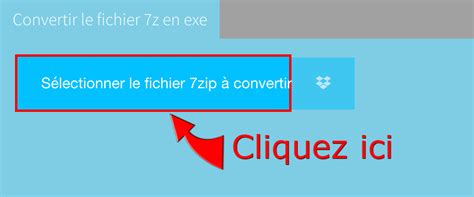 Convertir 7z En Exe En Ligne Pas De Limites Ezyzip