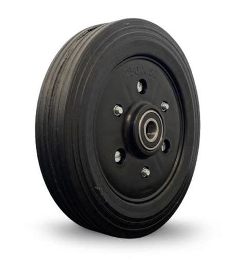 250mm Split Rim Rubber Wheel