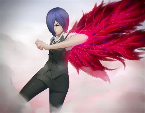 One of the main characters in tokyo ghoul and tokyo ghoul:re. Kirishima Touka - Tokyo Ghoul - Image #1789773 - Zerochan ...