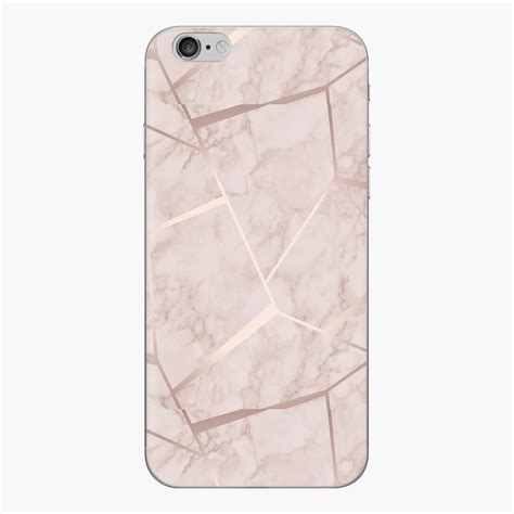 Rose Gold Marble Iphone Skin By Sarah Ahmad Rose Gold Marble Gold