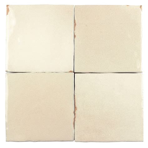 Impression Sand Dune Zellige 4 X 4 Glossy From Garden State Tile
