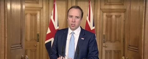 Secretary of state for health & social care and mp for west suffolk. april 3 2020 3 09 am 2