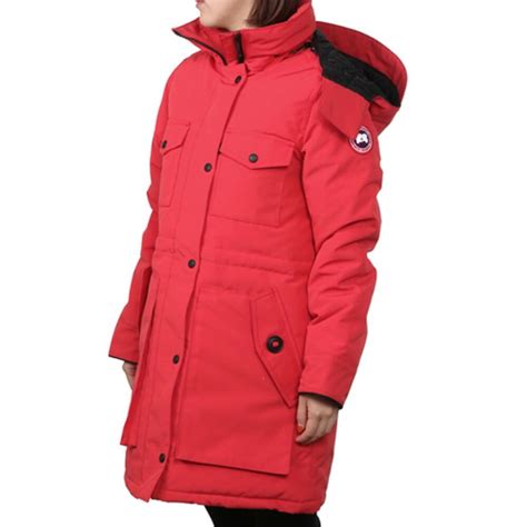 カナダグース／canada Goose Gabriola Parka・ガブリオラパーカー フード付きレディースダウンジャケット レッド 5806l 11／red／regular Fit