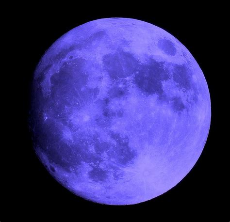 Blue Moon Literally By Hunters M00n On Deviantart Moon Art Moon
