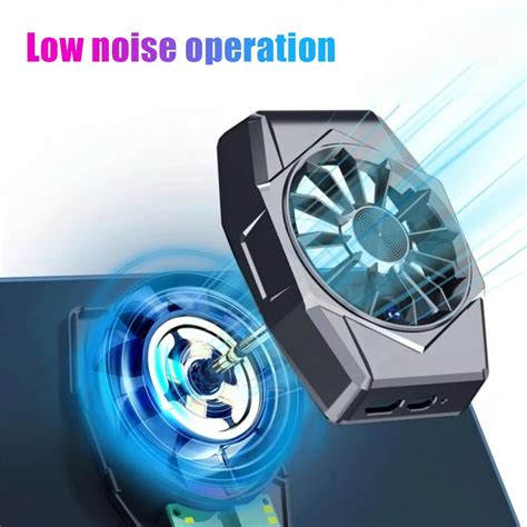 Magnetic Phone Radiator Universal Mini Gaming Cooler Heat Sink Cooling