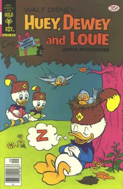 Huey Dewey And Louie Junior Woodchucks 52 Comic Book Huey Dew