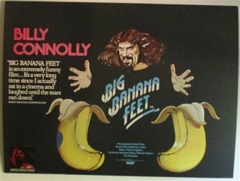 Billy Connolly Big Banana Feet Concert Poster Banana Billy Connolly