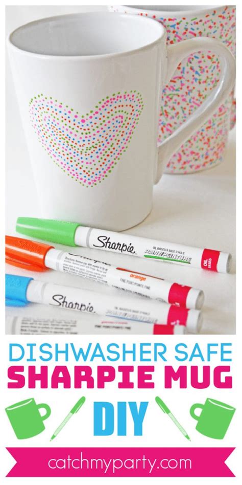 Dishwasher Safe Sharpie Mug Diy