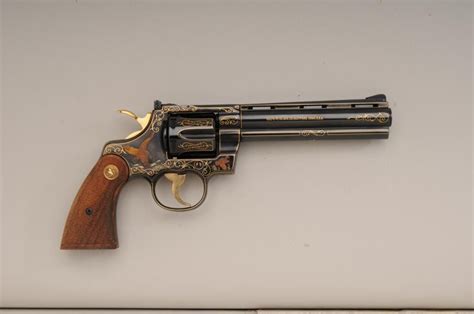 Colt Python 357 Magnum Double Action Revolver With 6 Barrel That Is