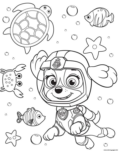 Print paw patrol coloring pages for free and color online our paw patrol coloring ! Sea Patrol Skye Paw Coloring Pages Printable