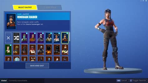 My New Crazy Fortnite Account Ghoulskull Trooper Renegade Raider And More Youtube