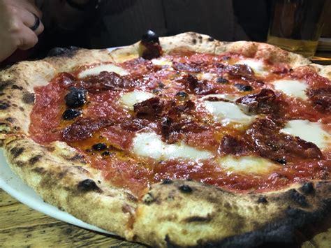 Nduja Pizza From Real Craft In Seven Sisters London Pizza