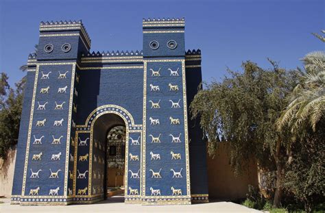 Ishtar Gate Processional Way Babylonian Art Neo Babylonian Empire