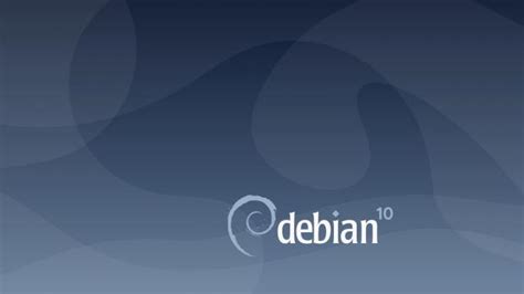 Heres The Default Theme And Artwork For Debian Gnulinux 10 Buster