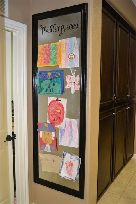 Inspiration Organization Kids Artwork Display Board