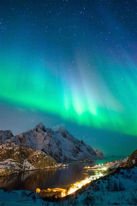 Northern Lights Norway Wonderful Places Beautiful Places Lofoten