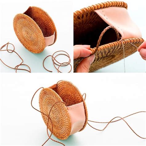 Diy That Must Have Straw Circle Bag For 25 Diy Straw Straw Bag Diy