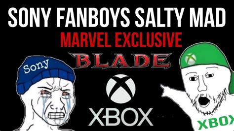 Microsoft Xbox Slap Sony Playstation Fanboys In The Face Marvel Blade