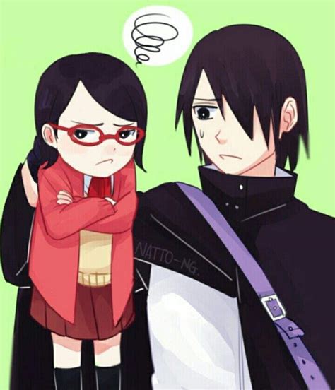 Sasuke And Sarada •anime• Amino