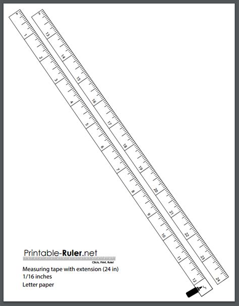 The Best Printable Measuring Tapes A List Of 3 Free Measuring Tapes