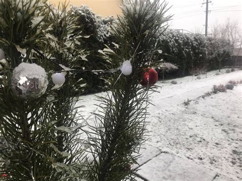 +25.+32 °c, без осадков, тихий ветер. Львов на Рождество 07.01.2020 засыпает снегом фото, видео