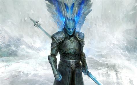 White Walker Knight King Dragon Game Of Thrones White Walker King