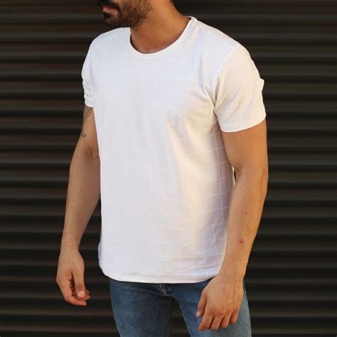 Mens New Look Slim Fit Basic T Shirt In White