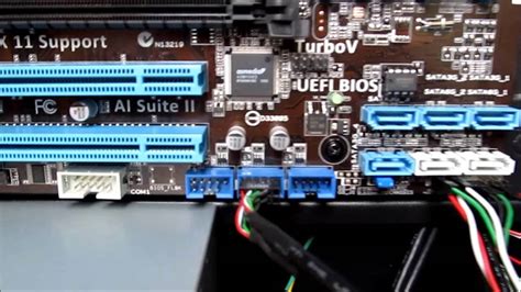 How To Build A Pc 9 Connecting The Usb And Digital Audio Connector