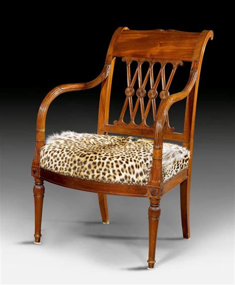 Fauteuil A La Reine Louis Xvidirectory Attributed To G Jacob