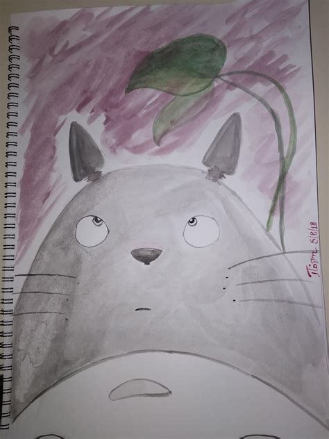 My Neighbor Totoro Rwatercolor