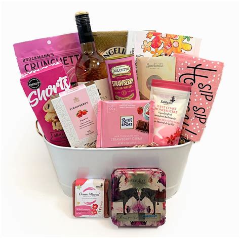 Pamper Her gift basket - Spa and Wine Gift Vancouver
