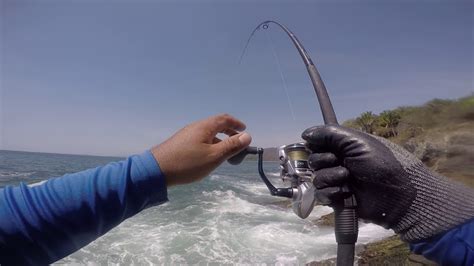 Pesca De Jurel 3 Playa Potrerillos Nayarit Youtube
