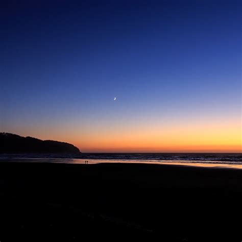 Sunset Wallpaper 4k Silhouette Beach Clear Sky Seascape Ocean