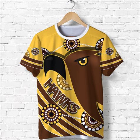 Afl Hawthorn Hawks Indigenous T Shirt