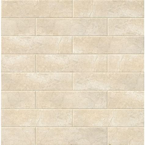 A home is more than just a house. MS International Marmi Crema Beige 4 in. x 16 in. Glazed ...